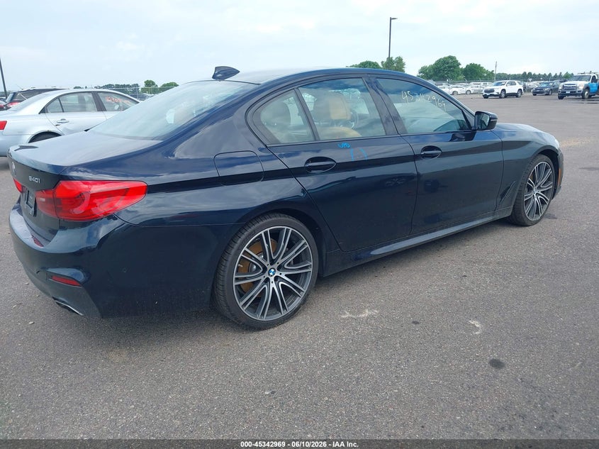 2020 BMW 5er VIN WBAJS3C06LCE67292 IAAI salvage auction — SIDE, Salvage (Minnesota), sold $16,200 on 2026-07-31 (photo 4)