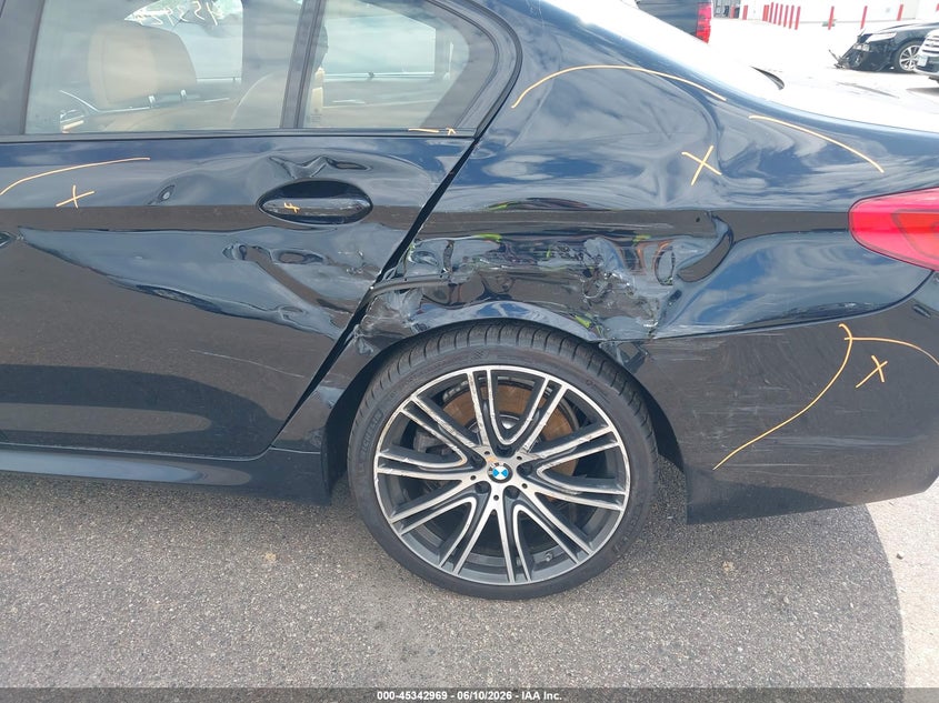 2020 BMW 5er VIN WBAJS3C06LCE67292 IAAI salvage auction — SIDE, Salvage (Minnesota), sold $16,200 on 2026-07-31 (photo 6)