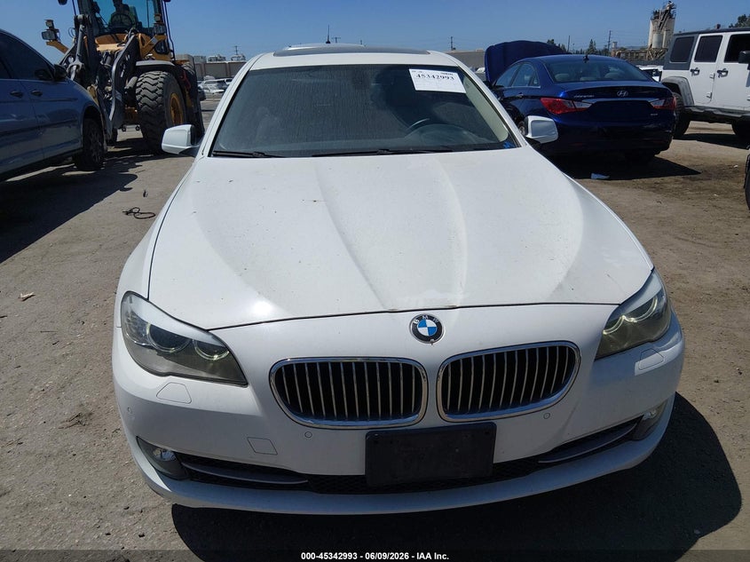 2012 BMW 5er VIN WBAXG5C55CDX03831 IAAI salvage auction — NORMAL WEAR, Salvage Title, sold $1,650 on 2026-07-08 (photo 6)