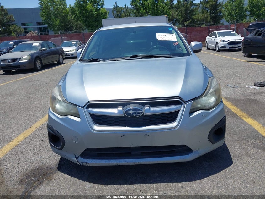 2013 Subaru Impreza VIN JF1GPAC65DH200627 IAAI salvage auction — NORMAL WEAR, Salvage Title, sold $600 on 2026-07-28 (photo 6)