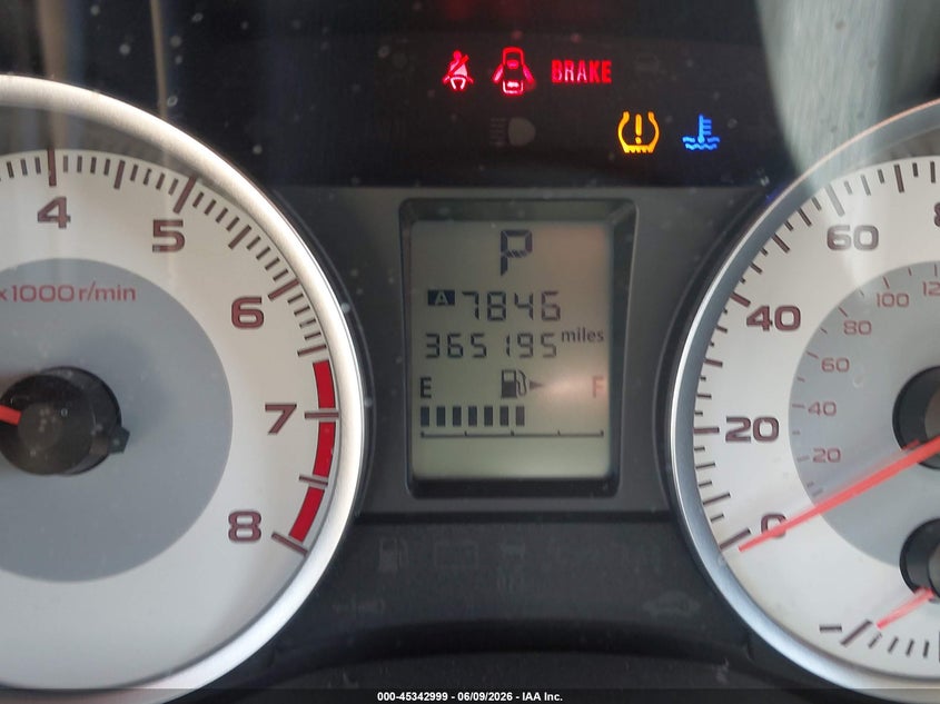 2013 Subaru Impreza VIN JF1GPAC65DH200627 IAAI salvage auction — NORMAL WEAR, Salvage Title, sold $600 on 2026-07-28 (photo 7)