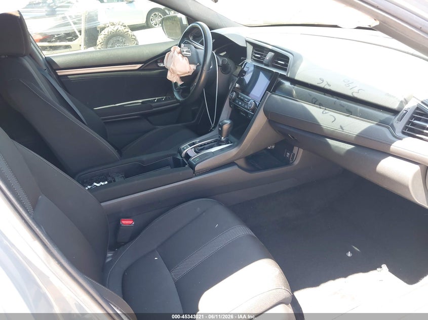 2021 Honda Civic VIN SHHFK7H65MU407422 IAAI salvage auction — FRONT END, Salvage Title, sold $4,100 on 2026-07-21 (photo 5)