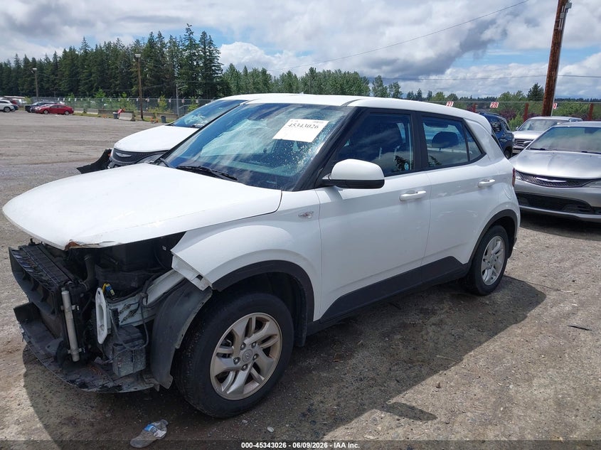 2021 Hyundai Venue VIN KMHRB8A34MU076288 IAAI salvage auction — NORMAL WEAR, Salvage Title, sold $2,050 on 2026-07-15 (photo 2)