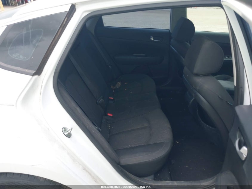 2016 Kia Optima VIN 5XXGT4L37GG042211 IAAI salvage auction — FRONT END, Rebuildable (Florida), sold $800 on 2026-07-07 (photo 8)