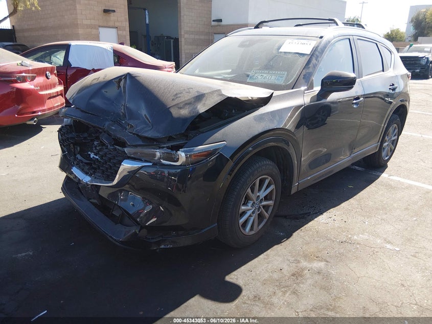 2025 Mazda Cx-5 VIN JM3KFBCLXS0636282 IAAI salvage auction — FRONT END, Salvage Certificate (California), sold $8,000 on 2026-07-31 (photo 2)