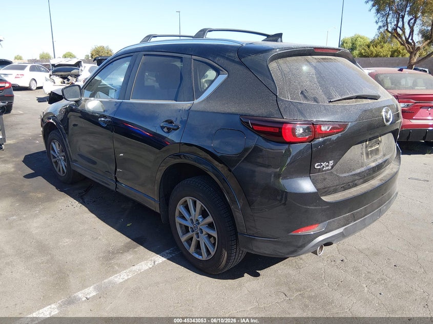 2025 Mazda Cx-5 VIN JM3KFBCLXS0636282 IAAI salvage auction — FRONT END, Salvage Certificate (California), sold $8,000 on 2026-07-31 (photo 3)
