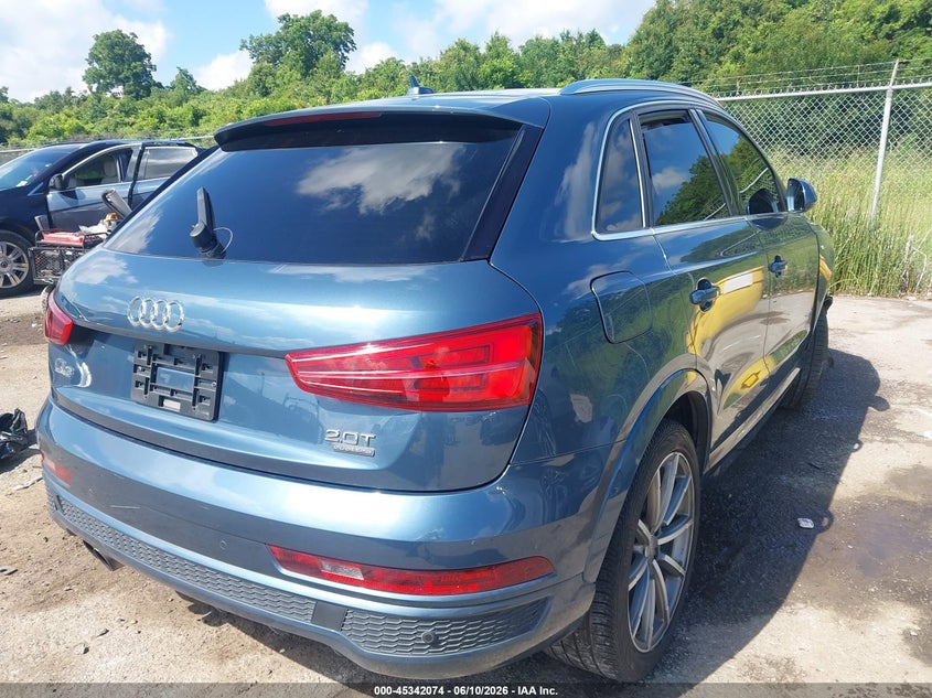 2018 Audi Q3 VIN WA1JCCFS8JR022759 IAAI salvage auction — FRONT END, Salvage (Louisiana), sold $750 on 2026-07-28 (photo 4)