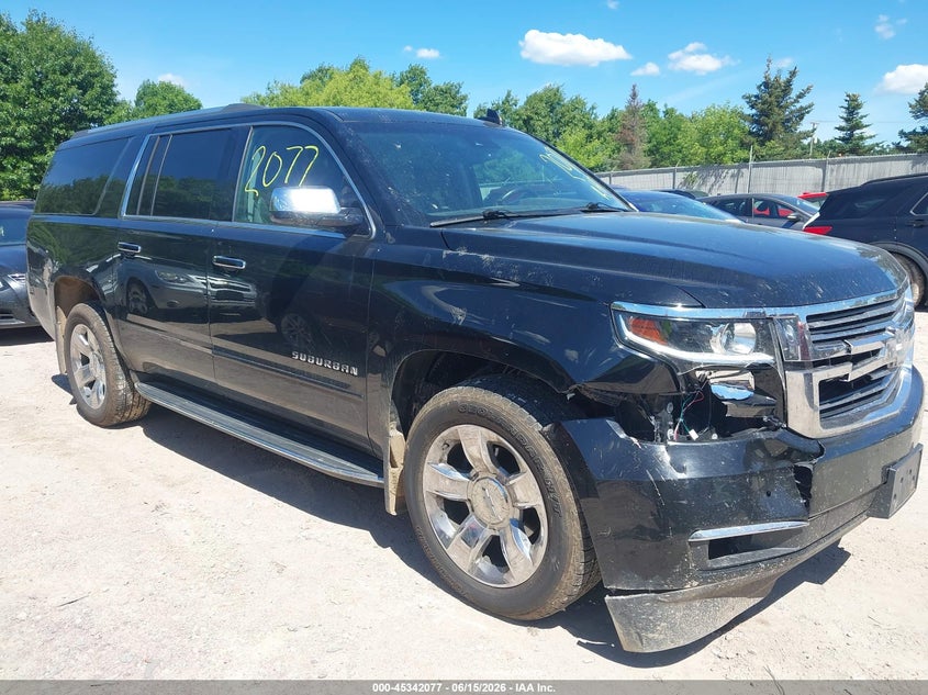 2017 Chevrolet Suburban VIN 1GNSKJKC0HR249364 IAAI salvage auction — RIGHT FRONT, Clear (Wisconsin), sold $5,175 on 2026-07-23 (photo 1)