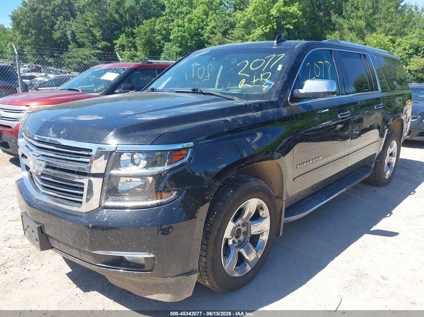 2017 Chevrolet Suburban VIN 1GNSKJKC0HR249364 IAAI salvage auction — RIGHT FRONT, Clear (Wisconsin), sold $5,175 on 2026-07-23 (photo 2)