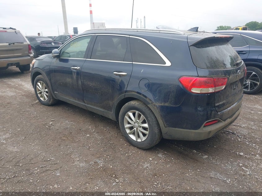 2016 Kia Sorento VIN 5XYPGDA38GG146046 IAAI salvage auction — NORMAL WEAR, Clear (Indiana), sold $1,200 on 2026-07-15 (photo 3)