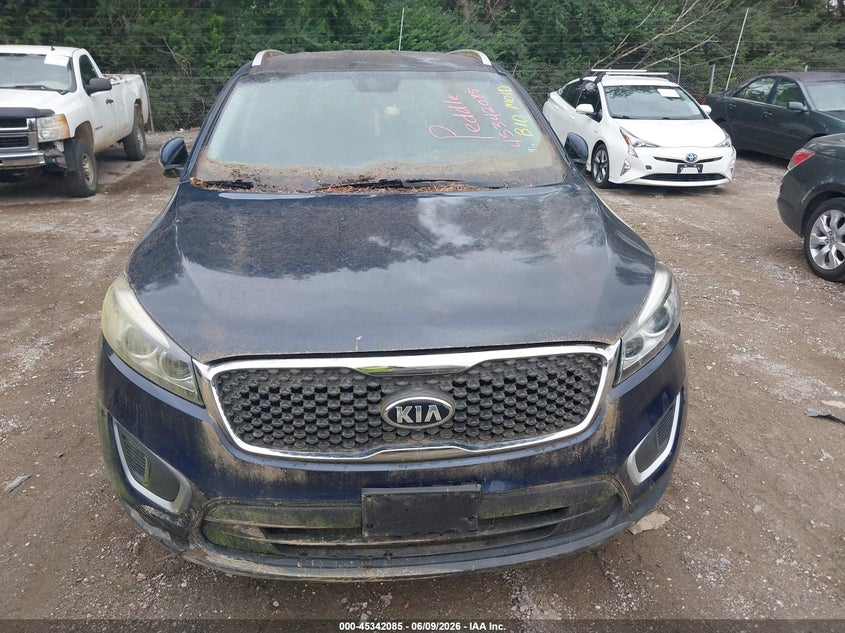 2016 Kia Sorento VIN 5XYPGDA38GG146046 IAAI salvage auction — NORMAL WEAR, Clear (Indiana), sold $1,200 on 2026-07-15 (photo 6)
