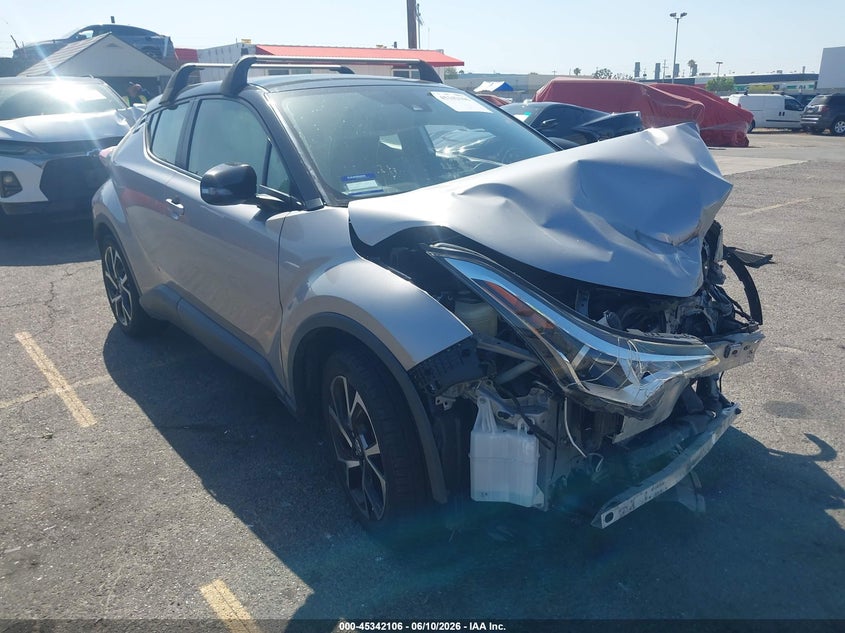 2019 Toyota C-hr VIN JTNKHMBXXK1039397 IAAI salvage auction — FRONT END, Salvage (California), sold $3,400 on 2026-07-13 (photo 1)