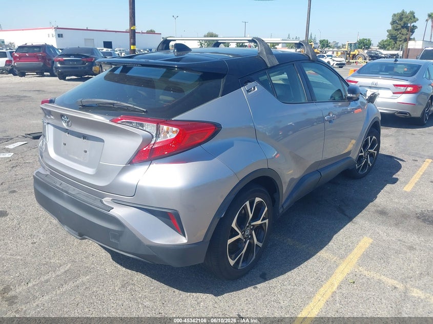 2019 Toyota C-hr VIN JTNKHMBXXK1039397 IAAI salvage auction — FRONT END, Salvage (California), sold $3,400 on 2026-07-13 (photo 4)