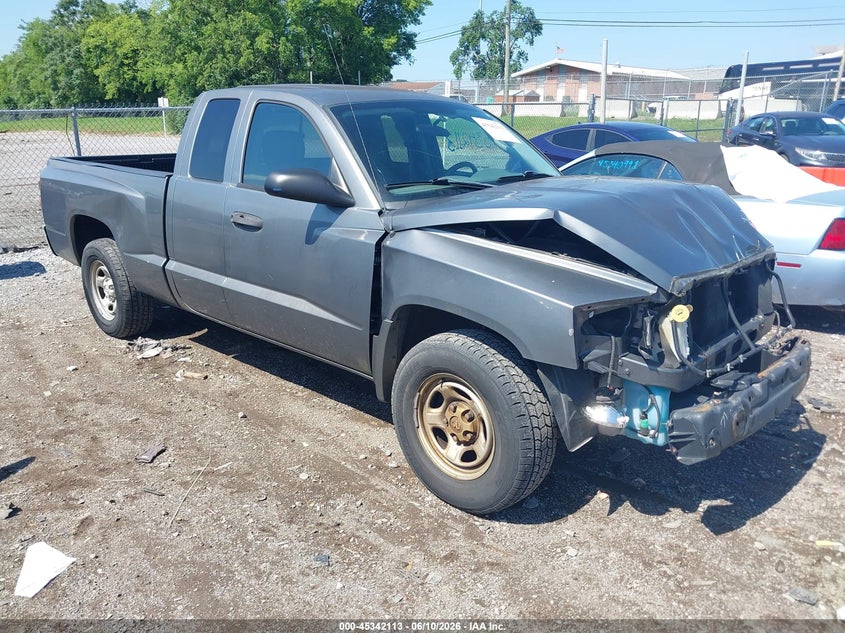 2005 Dodge Dakota VIN 1D7HE22K45S109836 IAAI salvage auction — FRONT END, Salvage (Tennessee), sold $675 on 2026-07-09 (photo 1)