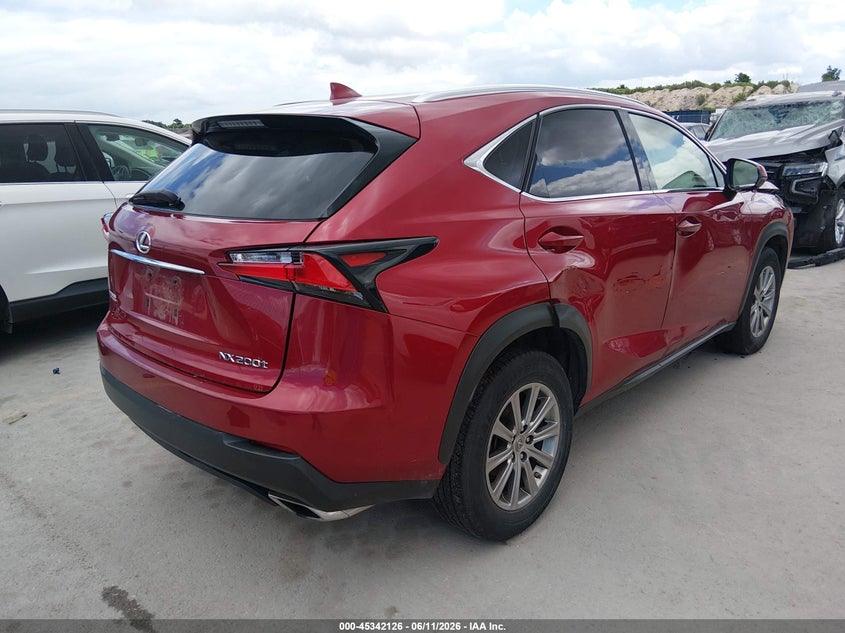 2015 Lexus Nx VIN JTJBARBZ9F2014236 IAAI salvage auction — FRONT END, Salvage (Texas), sold $2,850 on 2026-07-06 (photo 4)
