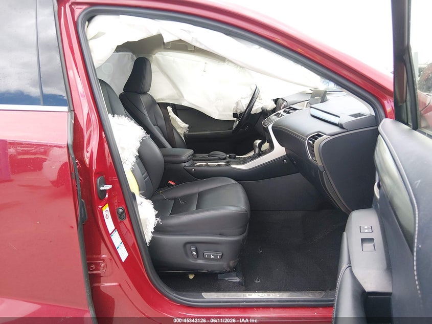 2015 Lexus Nx VIN JTJBARBZ9F2014236 IAAI salvage auction — FRONT END, Salvage (Texas), sold $2,850 on 2026-07-06 (photo 5)