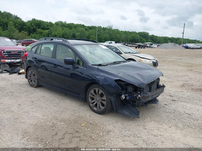 2014 Subaru Impreza VIN JF1GPAL66EH282093 IAAI salvage auction — FRONT END, Salvage (Ohio), sold $1,050 on 2026-07-29 (photo 1)