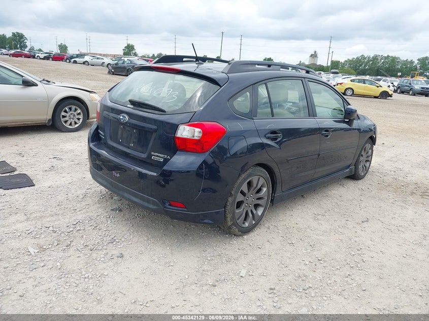 2014 Subaru Impreza VIN JF1GPAL66EH282093 IAAI salvage auction — FRONT END, Salvage (Ohio), sold $1,050 on 2026-07-29 (photo 4)
