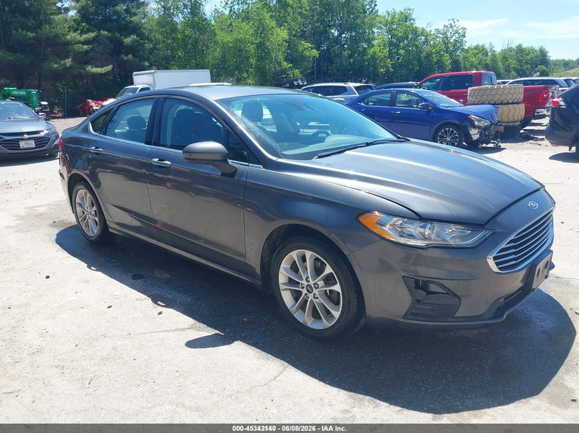 2020 Ford Fusion VIN 3FA6P0LU2LR119229 IAAI salvage auction — NORMAL WEAR, Sf97 (New Hampshire), sold $8,600 on 2026-07-31 (photo 1)