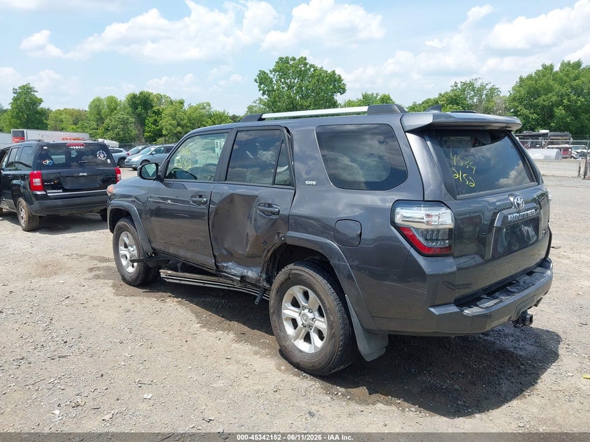 2020 Toyota 4runner VIN JTEBU5JR4L5755436 IAAI salvage auction — LEFT SIDE, Salvage Title, sold $14,100 on 2026-07-28 (photo 3)