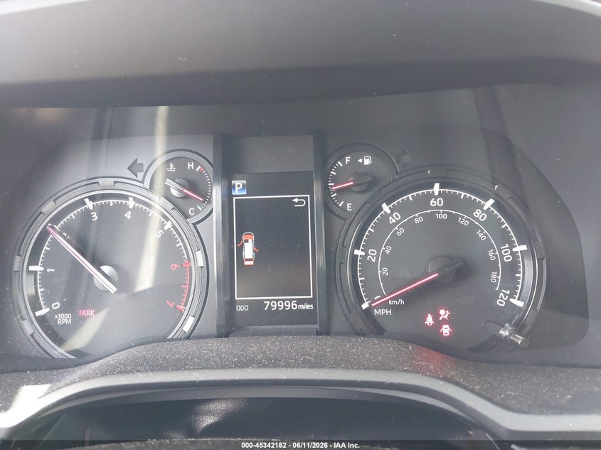 2020 Toyota 4runner VIN JTEBU5JR4L5755436 IAAI salvage auction — LEFT SIDE, Salvage Title, sold $14,100 on 2026-07-28 (photo 7)