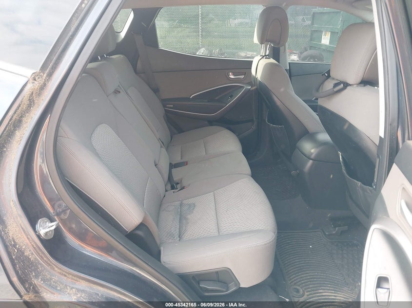 2016 Hyundai Santa fe VIN 5XYZT3LB6GG339380 IAAI salvage auction — NORMAL WEAR, Salvage Title, sold $2,300 on 2026-07-17 (photo 8)