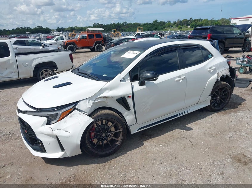 2024 Toyota Corolla VIN JTNABAAE5RA014008 IAAI salvage auction — LEFT FRONT, Salvage Title, sold $14,500 on 2026-07-30 (photo 2)