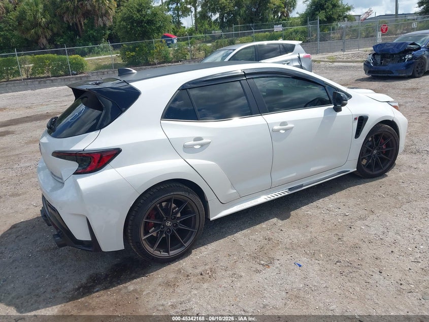 2024 Toyota Corolla VIN JTNABAAE5RA014008 IAAI salvage auction — LEFT FRONT, Salvage Title, sold $14,500 on 2026-07-30 (photo 4)