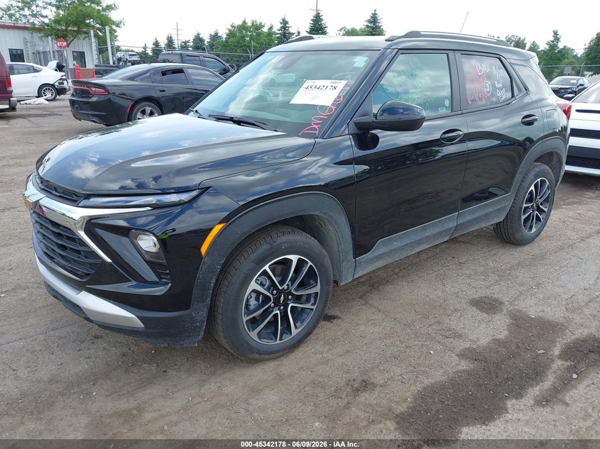 2026 Chevrolet Trailblazer VIN KL79MPSP0TB178480 IAAI salvage auction — FRONT END, Clear (Michigan), sold $15,500 on 2026-07-23 (photo 2)