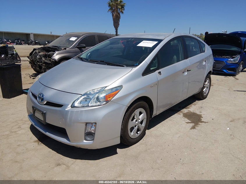 2010 Toyota Prius VIN JTDKN3DU1A0103700 IAAI salvage auction — REAR END, Salvage (California), sold $1,350 on 2026-07-29 (photo 2)