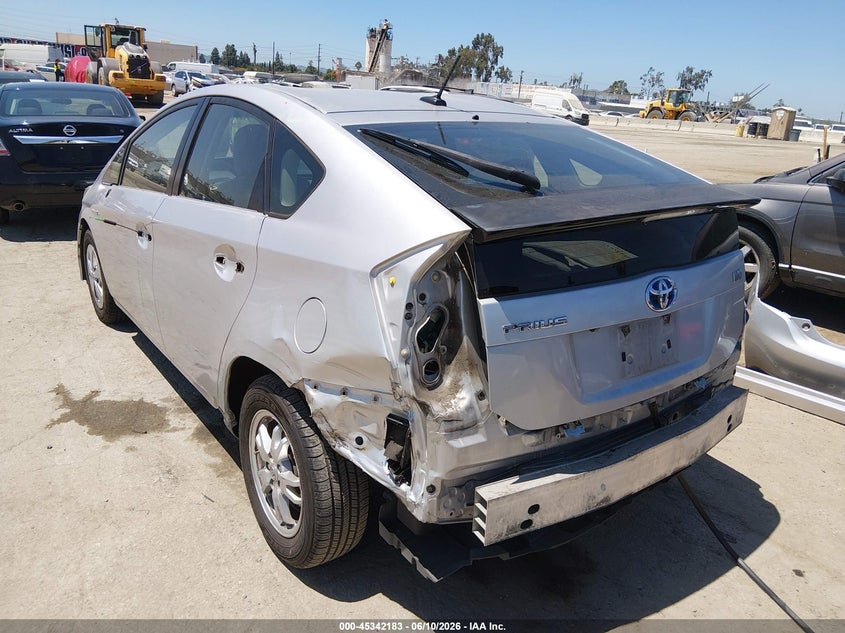 2010 Toyota Prius VIN JTDKN3DU1A0103700 IAAI salvage auction — REAR END, Salvage (California), sold $1,350 on 2026-07-29 (photo 3)