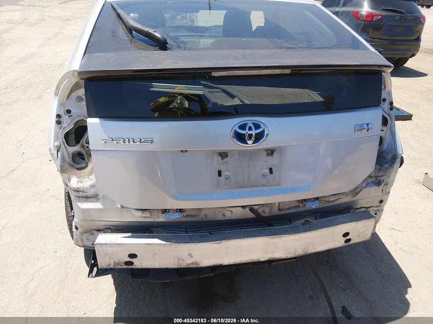 2010 Toyota Prius VIN JTDKN3DU1A0103700 IAAI salvage auction — REAR END, Salvage (California), sold $1,350 on 2026-07-29 (photo 6)