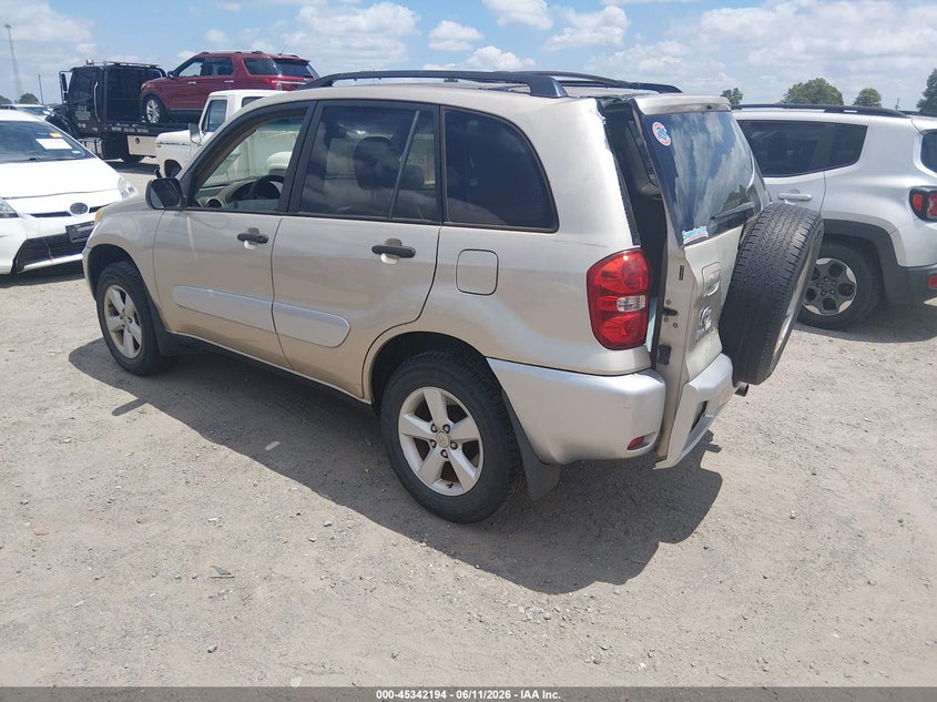 2005 Toyota Rav 4 VIN JTEHD20V250067202 IAAI salvage auction — RIGHT REAR, Salvage (Arkansas), sold $1,125 on 2026-07-08 (photo 3)