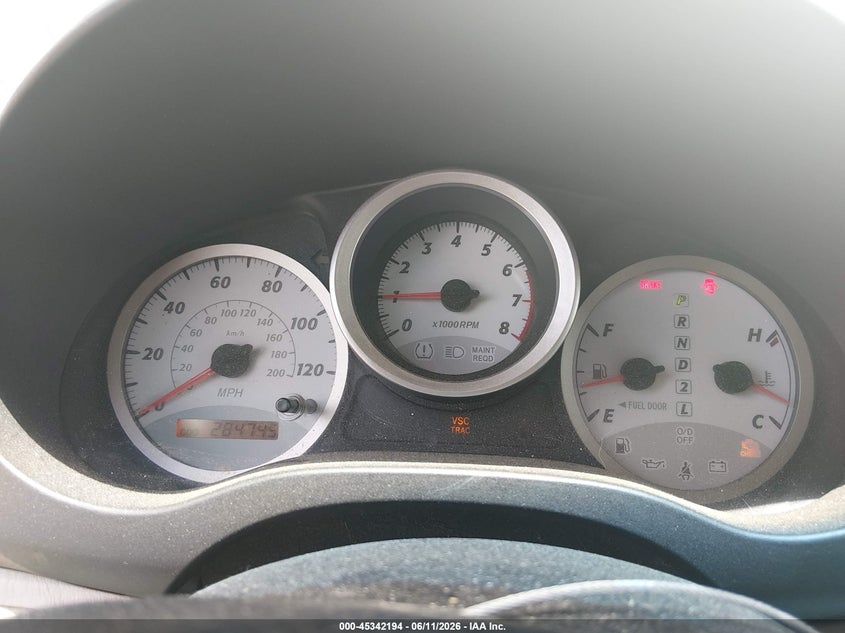 2005 Toyota Rav 4 VIN JTEHD20V250067202 IAAI salvage auction — RIGHT REAR, Salvage (Arkansas), sold $1,125 on 2026-07-08 (photo 7)