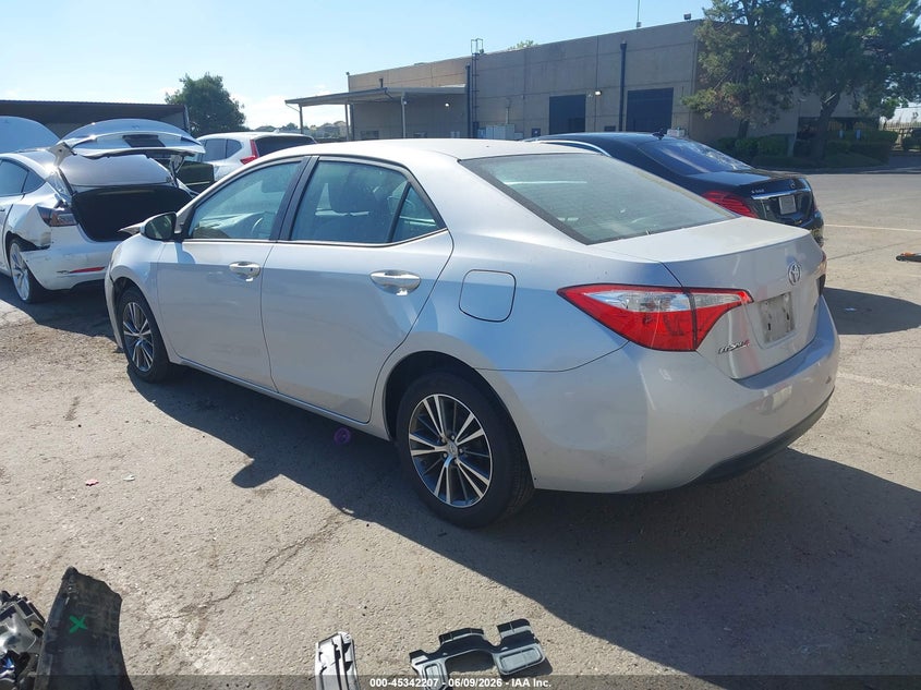 2016 Toyota Corolla VIN 5YFBURHE1GP435613 IAAI salvage auction — FRONT END, Salvage Title, sold $2,850 on 2026-07-08 (photo 3)