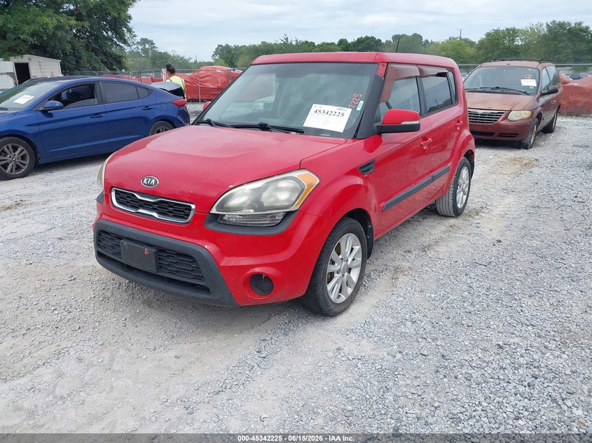 2012 Kia Soul VIN KNDJT2A68C7420854 IAAI salvage auction — NORMAL WEAR, Clear (Florida), sold $500 on 2026-07-16 (photo 2)