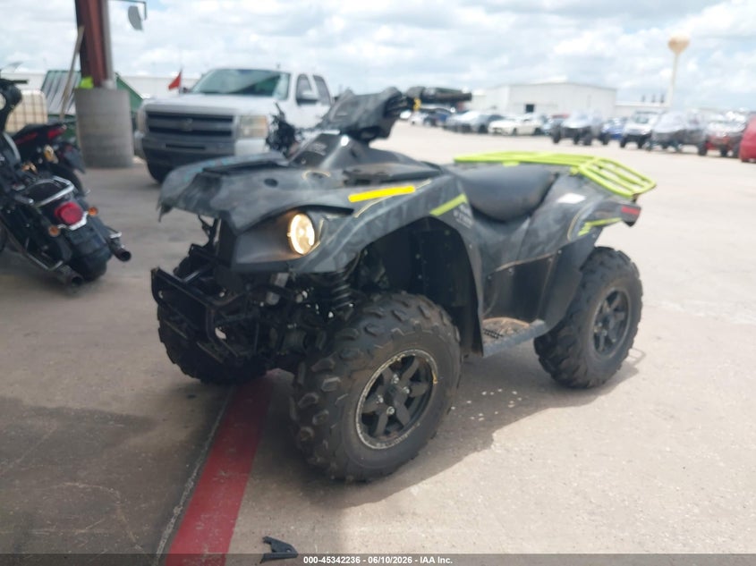 2023 Kawasaki Kvf VIN JKAVFDJ11PB513236 IAAI salvage auction — ALL OVER, Original (Texas), sold $2,050 on 2026-07-21 (photo 2)