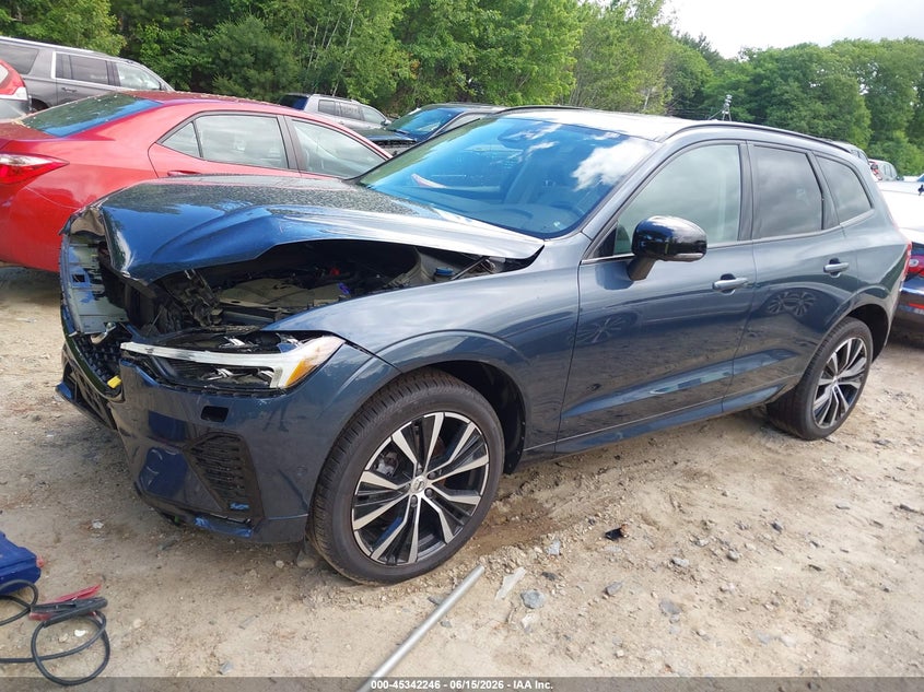 2024 Volvo Xc60 VIN YV4L12RL8R1840860 IAAI salvage auction — FRONT END, Salvage Title, sold $12,700 on 2026-08-06 (photo 2)