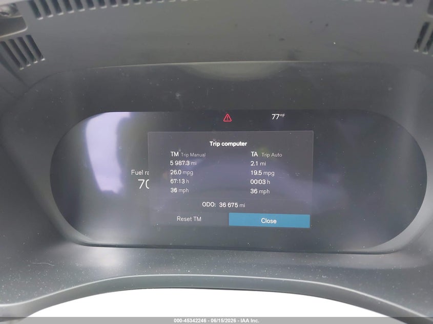 2024 Volvo Xc60 VIN YV4L12RL8R1840860 IAAI salvage auction — FRONT END, Salvage Title, sold $12,700 on 2026-08-06 (photo 7)