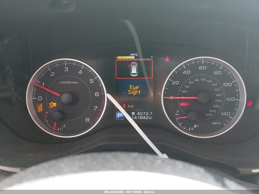 2019 Subaru Ascent VIN 4S4WMACD0K3458850 IAAI salvage auction — FRONT END, Salvage (Arkansas), sold $225 on 2026-07-30 (photo 7)