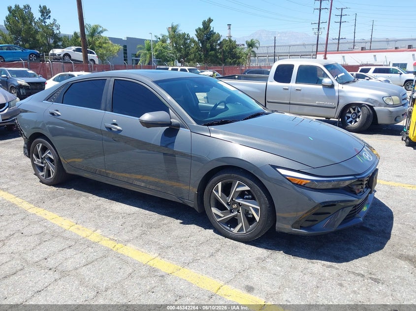 2024 Hyundai Elantra VIN KMHLP4DG7RU738077 IAAI salvage auction — REAR END, Salvage Title, sold $8,650 on 2026-07-20 (photo 1)