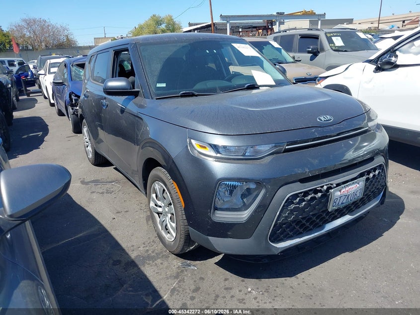2021 Kia Soul VIN KNDJ23AU7M7760179 IAAI salvage auction — REAR END, Salvage Title, sold $3,750 on 2026-07-15 (photo 1)