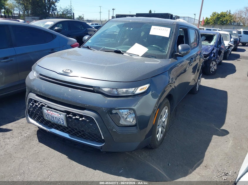 2021 Kia Soul VIN KNDJ23AU7M7760179 IAAI salvage auction — REAR END, Salvage Title, sold $3,750 on 2026-07-15 (photo 2)