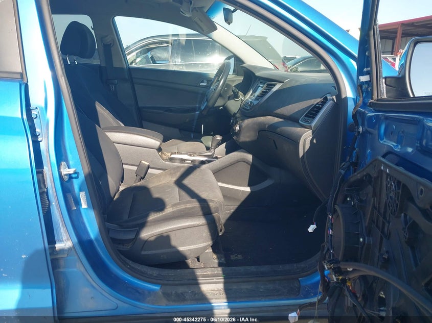 2016 Hyundai Tucson VIN KM8J3CA27GU042757 IAAI salvage auction — LEFT FRONT, Salvage (Illinois), sold $1,475 on 2026-07-28 (photo 5)