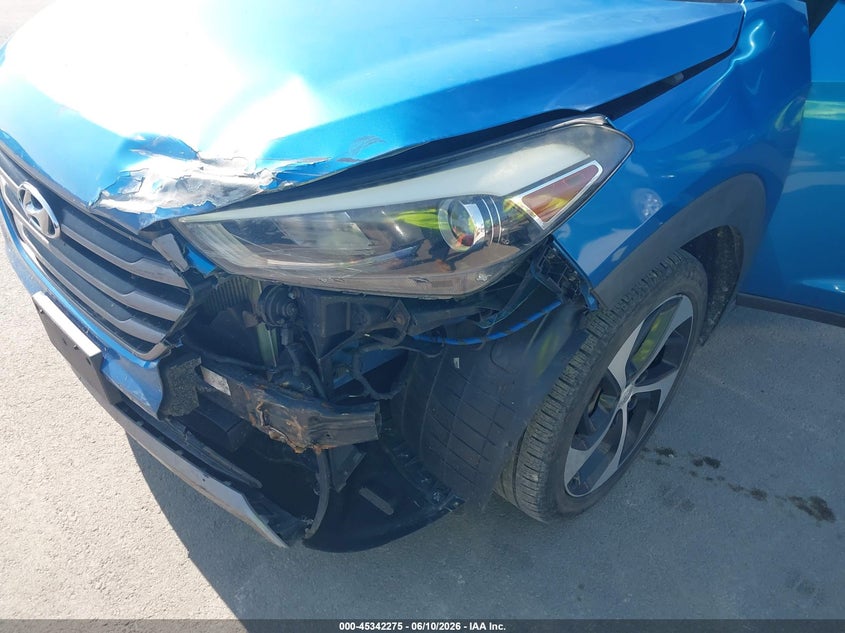 2016 Hyundai Tucson VIN KM8J3CA27GU042757 IAAI salvage auction — LEFT FRONT, Salvage (Illinois), sold $1,475 on 2026-07-28 (photo 6)