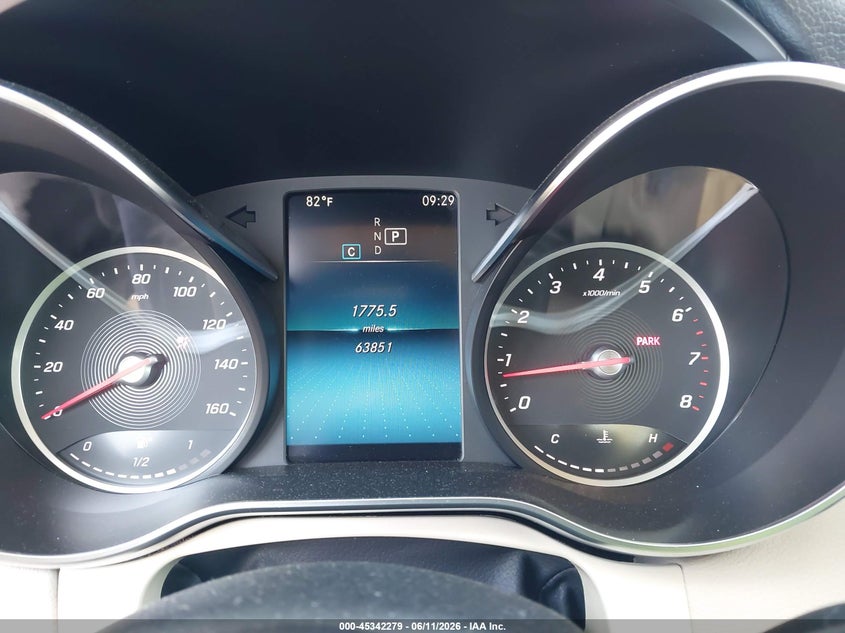 2020 Mercedes-benz C-klasse VIN WDDWF8DB8LR527888 IAAI salvage auction — REAR END, Salvage Title, sold $7,150 on 2026-07-24 (photo 7)