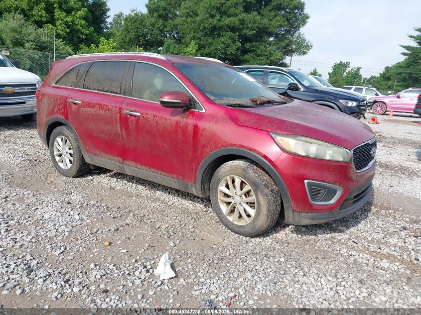 2017 Kia Sorento VIN 5XYPG4A56HG292187 IAAI salvage auction — NORMAL WEAR, Clear (Tennessee), sold $1,400 on 2026-07-20 (photo 1)
