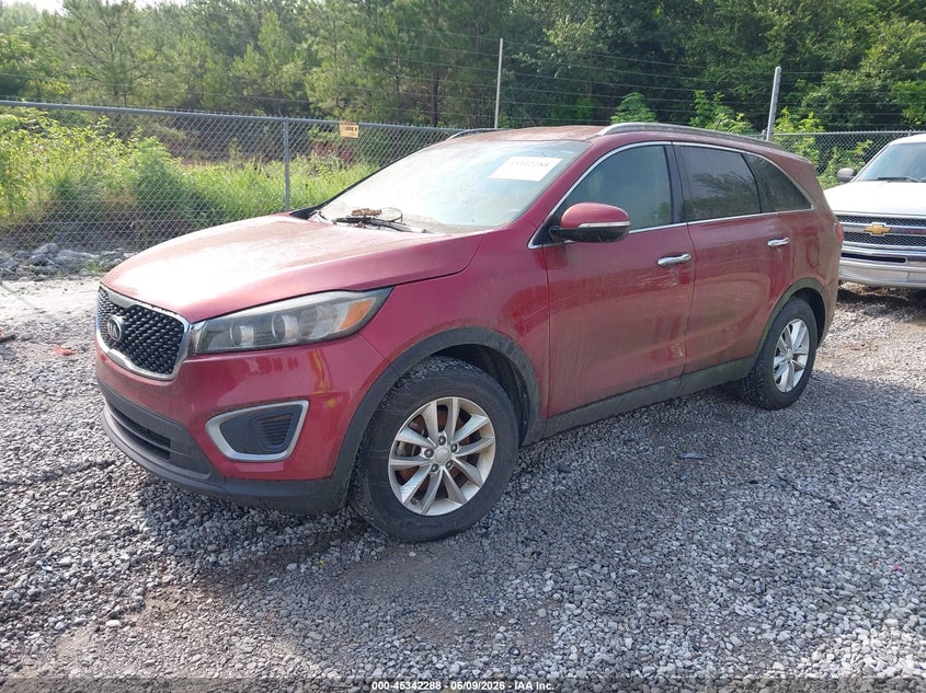 2017 Kia Sorento VIN 5XYPG4A56HG292187 IAAI salvage auction — NORMAL WEAR, Clear (Tennessee), sold $1,400 on 2026-07-20 (photo 2)