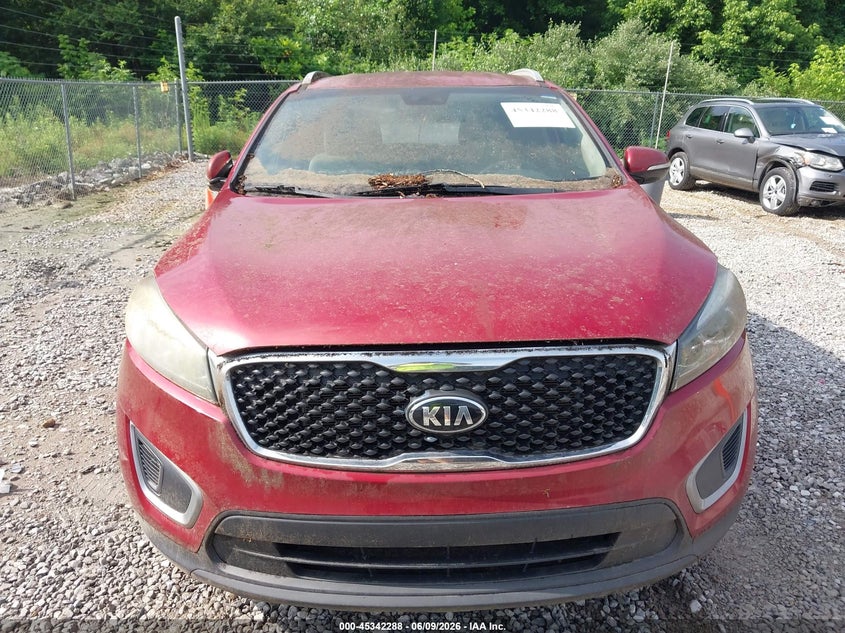 2017 Kia Sorento VIN 5XYPG4A56HG292187 IAAI salvage auction — NORMAL WEAR, Clear (Tennessee), sold $1,400 on 2026-07-20 (photo 6)