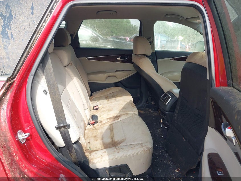 2017 Kia Sorento VIN 5XYPG4A56HG292187 IAAI salvage auction — NORMAL WEAR, Clear (Tennessee), sold $1,400 on 2026-07-20 (photo 8)